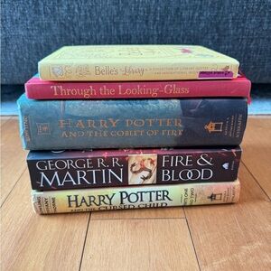 Book Collection: Harry Potter, George R.R. Martin, Belle's Library